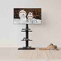 FITUEYES ハイタイプ 高さ調整8段階 32～80インチ対応テレビスタンド Amazon | FITUEYES テレビスタンド ハイタイプ tvスタンド 32