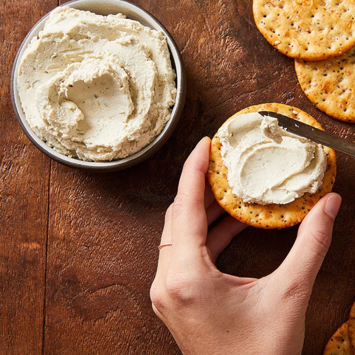 Treeline Herb Garlic French-Style Cashew Cheese 6 oz, 6-Pack