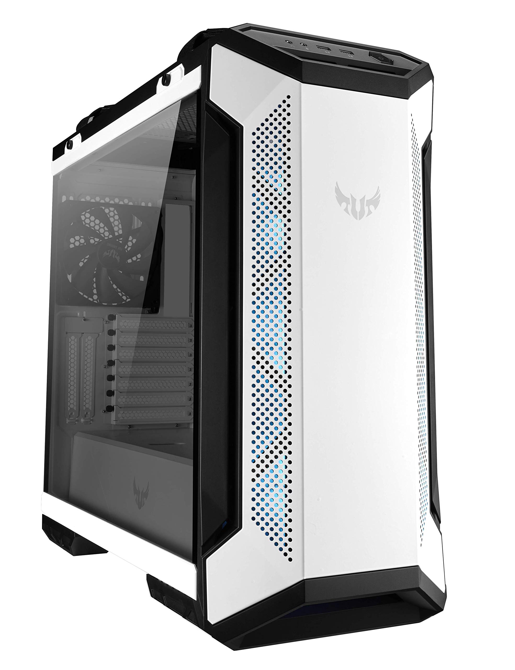 ASUS GT501 パソコンケース ASUS TUF GAMING GT501 ホワイトエディション ATXミドルケース