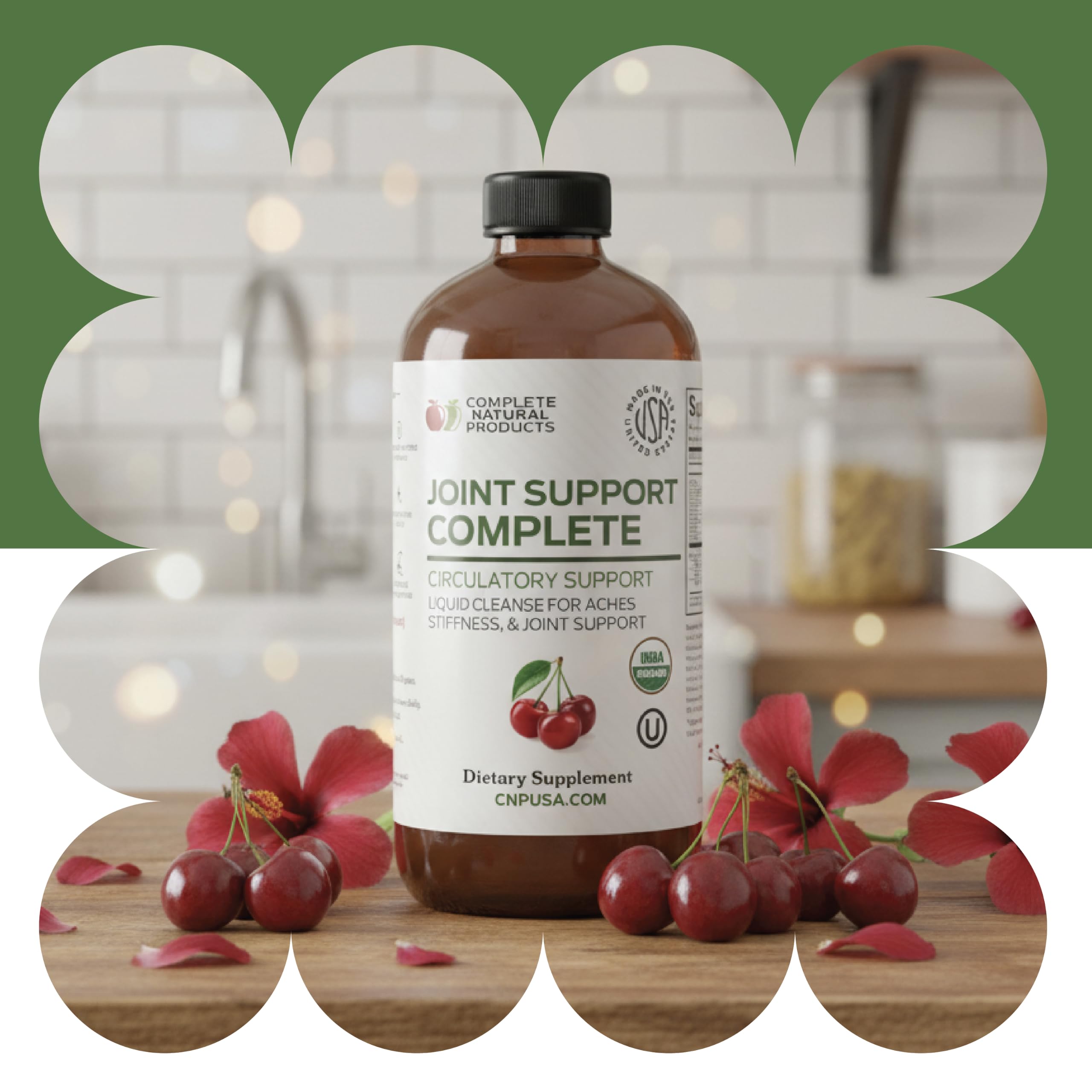 Complete Natural Products Joint Support Complete – 16 Fl Oz Organic Liquid Joint Supplement – Natural Herbal Joint Health Support for Mobility — Amazon image 4