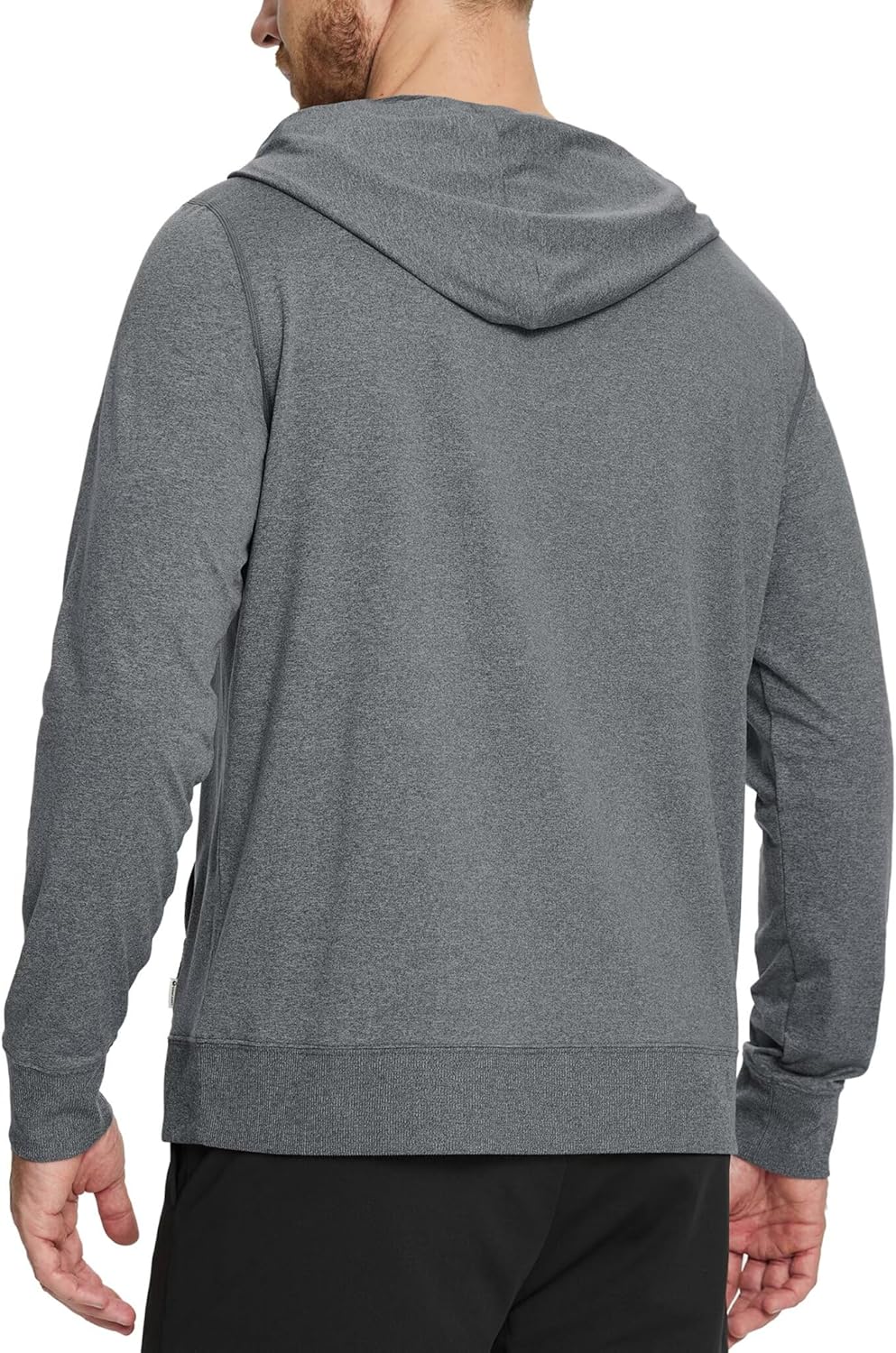 M MAELREG Mens Hoodies Pullover Performance Heather Kangaroo Pocket Thin Hooded Sweatshirt Athletic Golf Hoodies for Men - Image 3