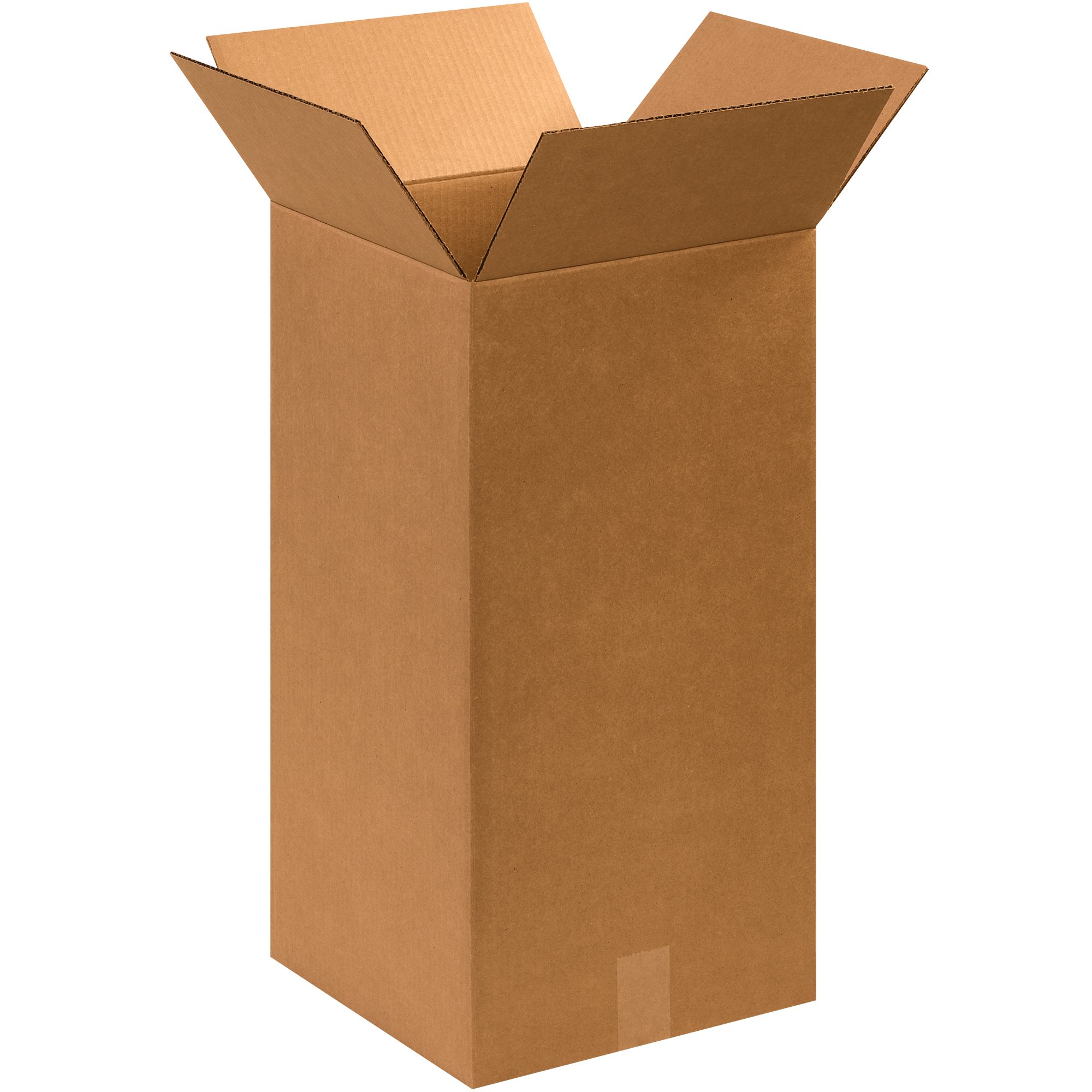 BOX USA Shipping Boxes Medium 12"L x12"W x 24"H 25-Pack, Cardboard Box for Shipping, Moving, Mailing, Packing, Packaging and Storage