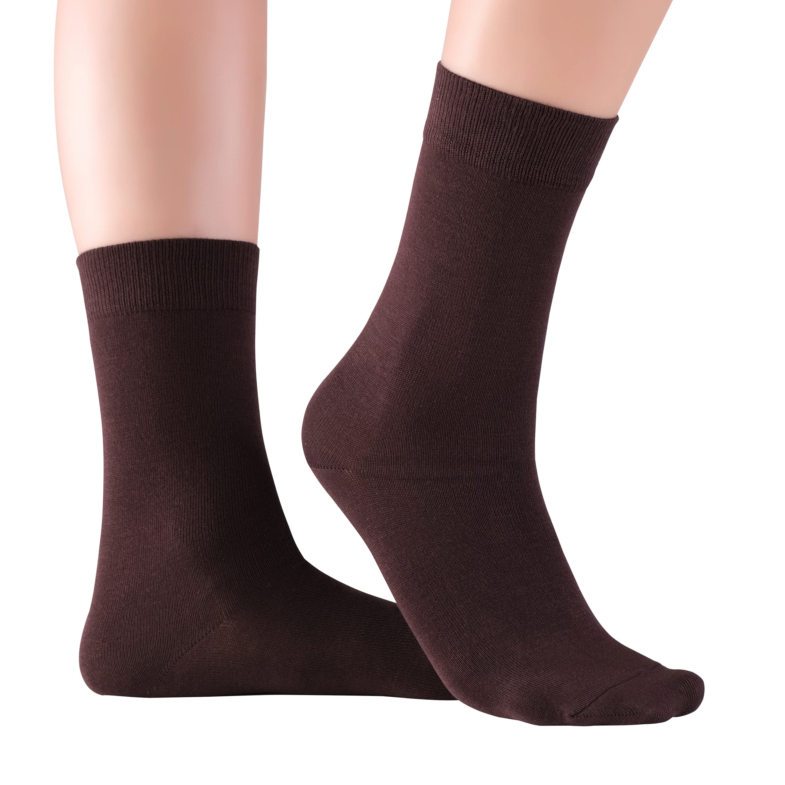 Calcetines de vestir finos de rayón para mujer, calcetines casuales de color, costura cómoda