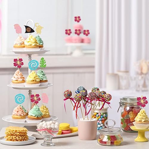 Miniatura 10 de Gyufise Juego de 3 piezas de decoración de pastel de tiburón acrílico para decoración de tartas de aleta de tiburón para animales del océano, fiesta