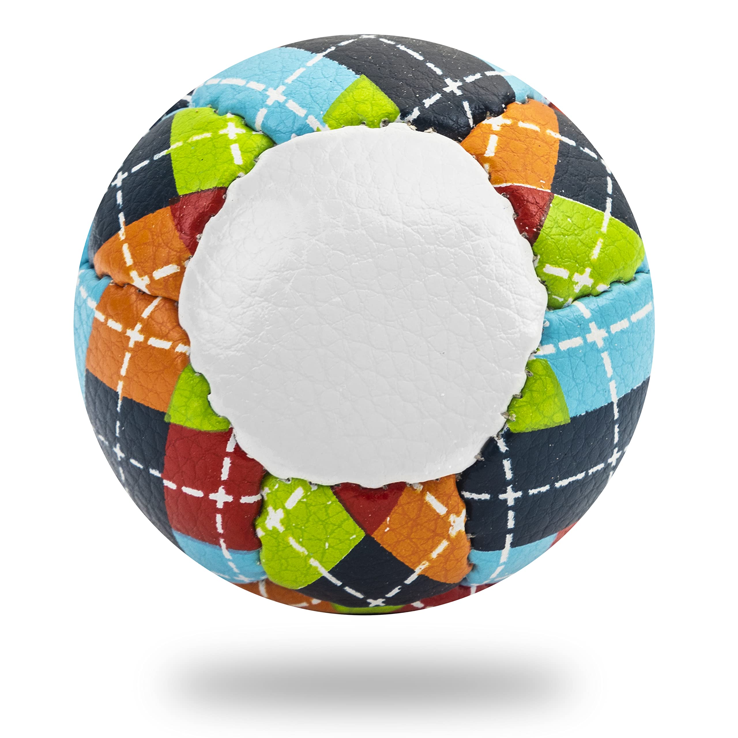 Lacrosse Sak weiche Übungsbälle für – Gleiches Gewicht und Größe wie ein Lacrosse-Bälle, ideal Indoor- Outdoor-Übungen, weniger Sprungkraft minimale Rückprallungen, Argyle, 6 Stück