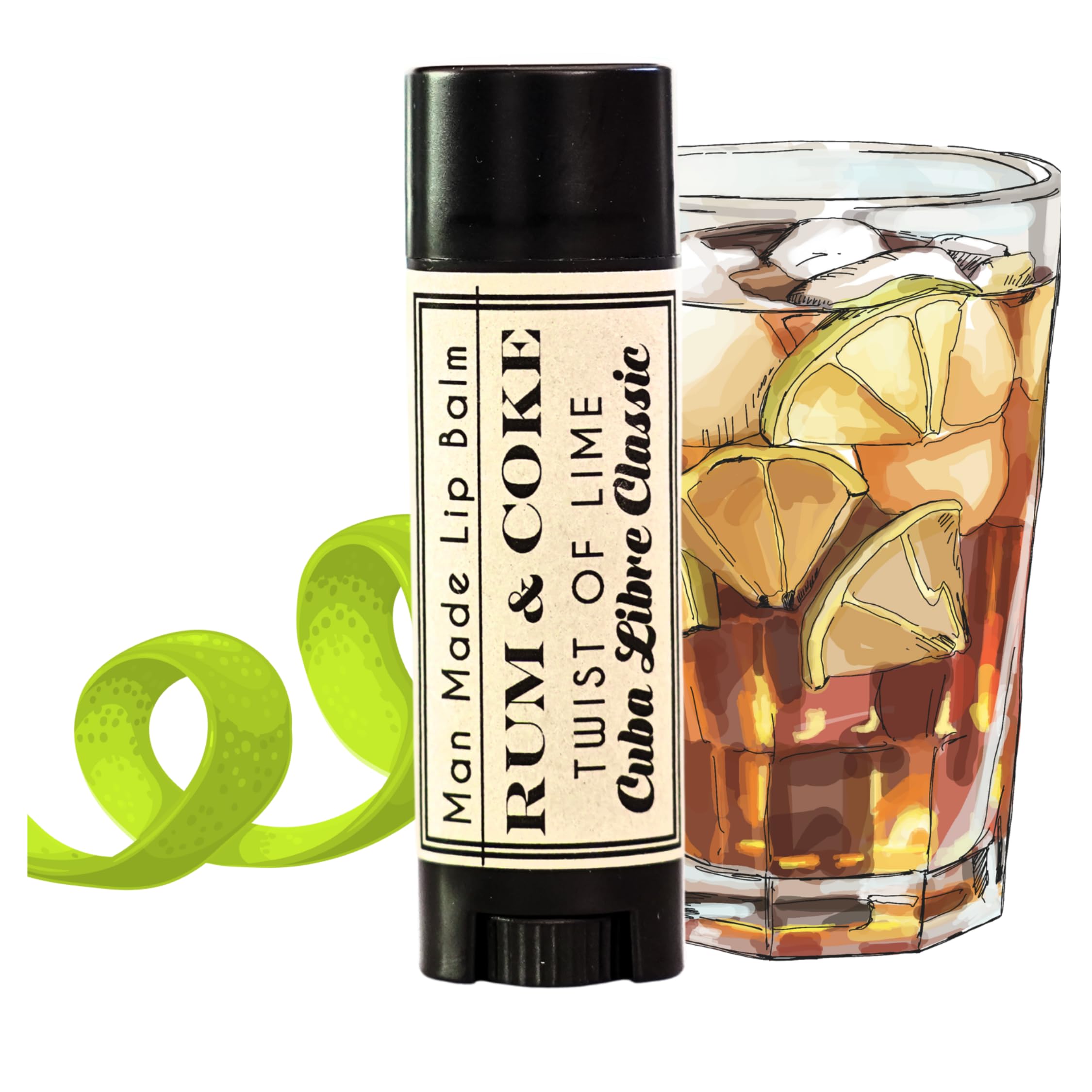 Mens Lip Balm (Rum and Coke)