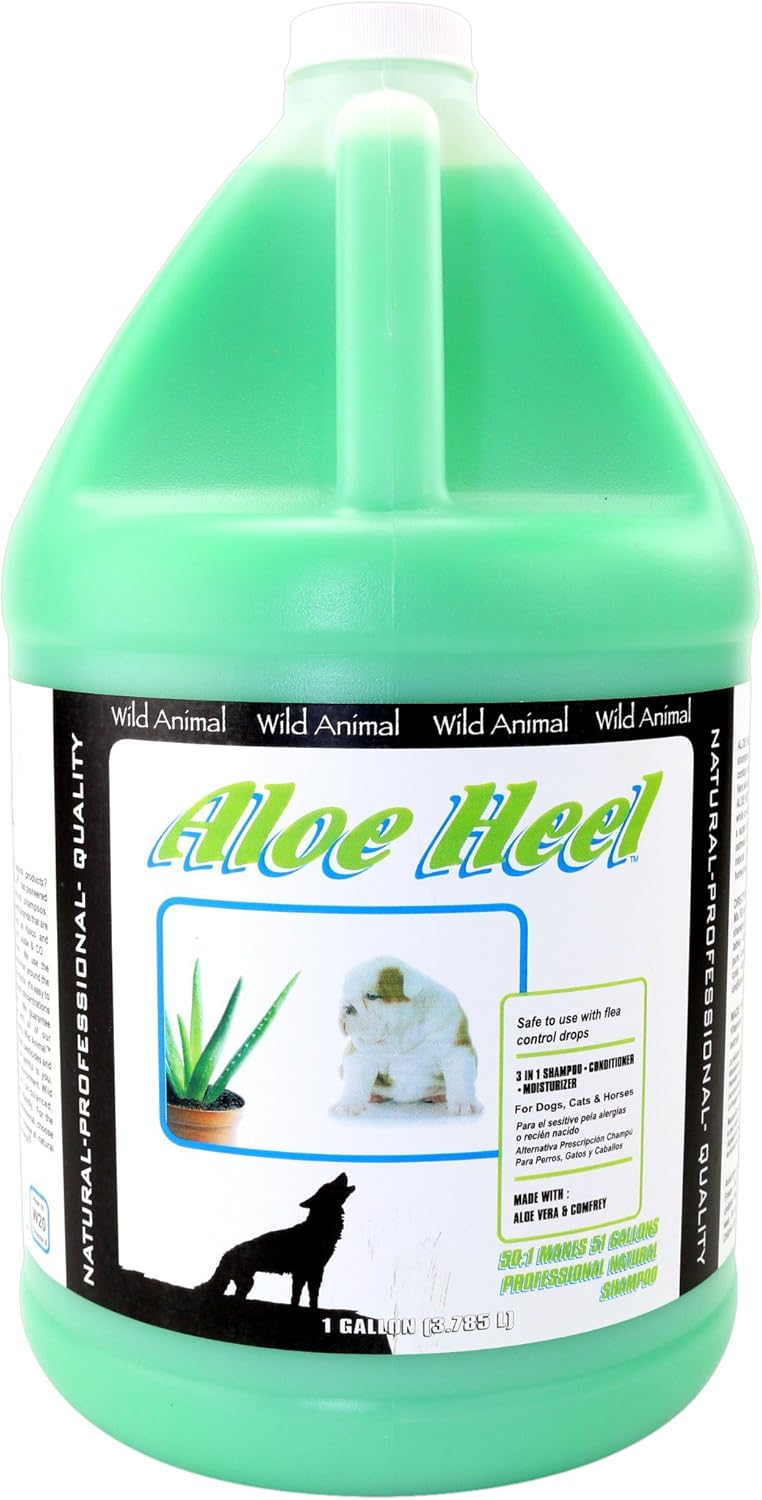 Wild Animal Aloe Heel 50:1 Shampoo, Gallon