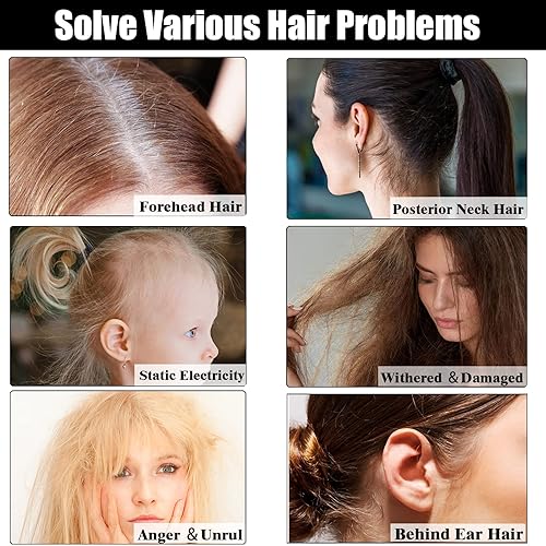 Miniatura 4 de Barra de acabado para el cabello, paquete de 3 unidades, crema para el cabello pequeña rota, gel para el cabello para mujeres naturalmente