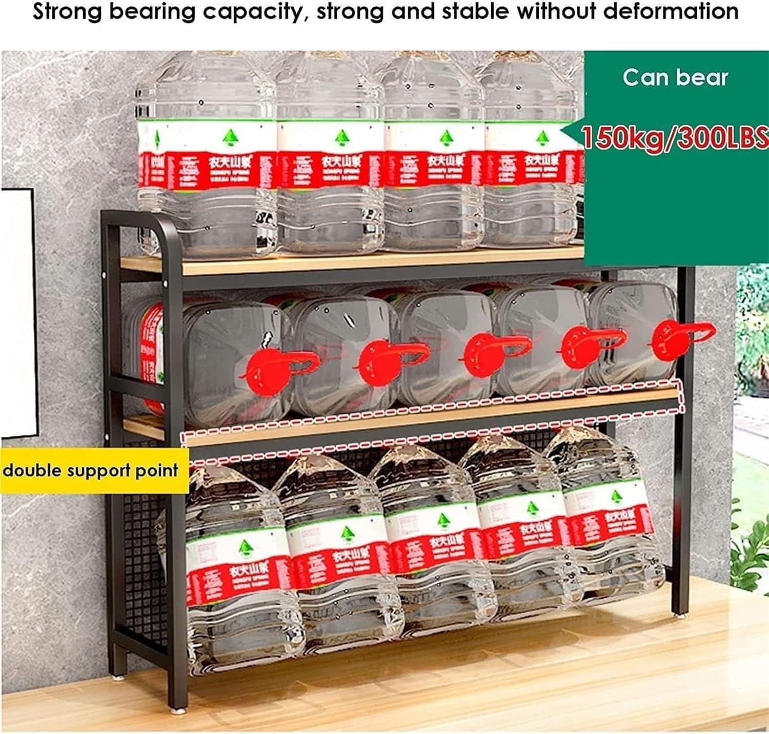 Desktop Ladder Bookshelf Adjustable Countertop Bookshelves It is Suitable for Office Supplies Finishing and h