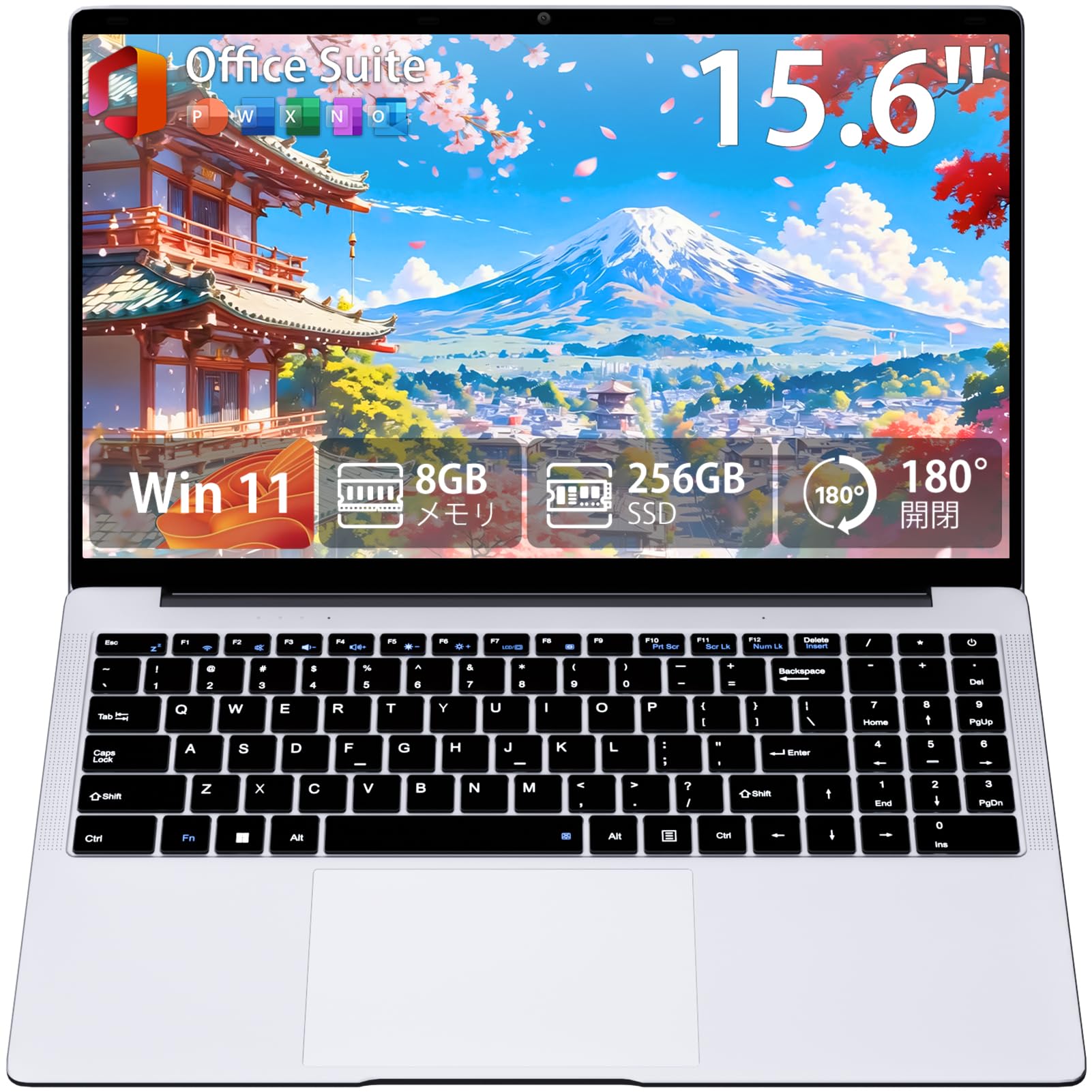 Amazon.co.jp: Moxalc 15.6インチ ノートパソコン Win 11 Pro Office