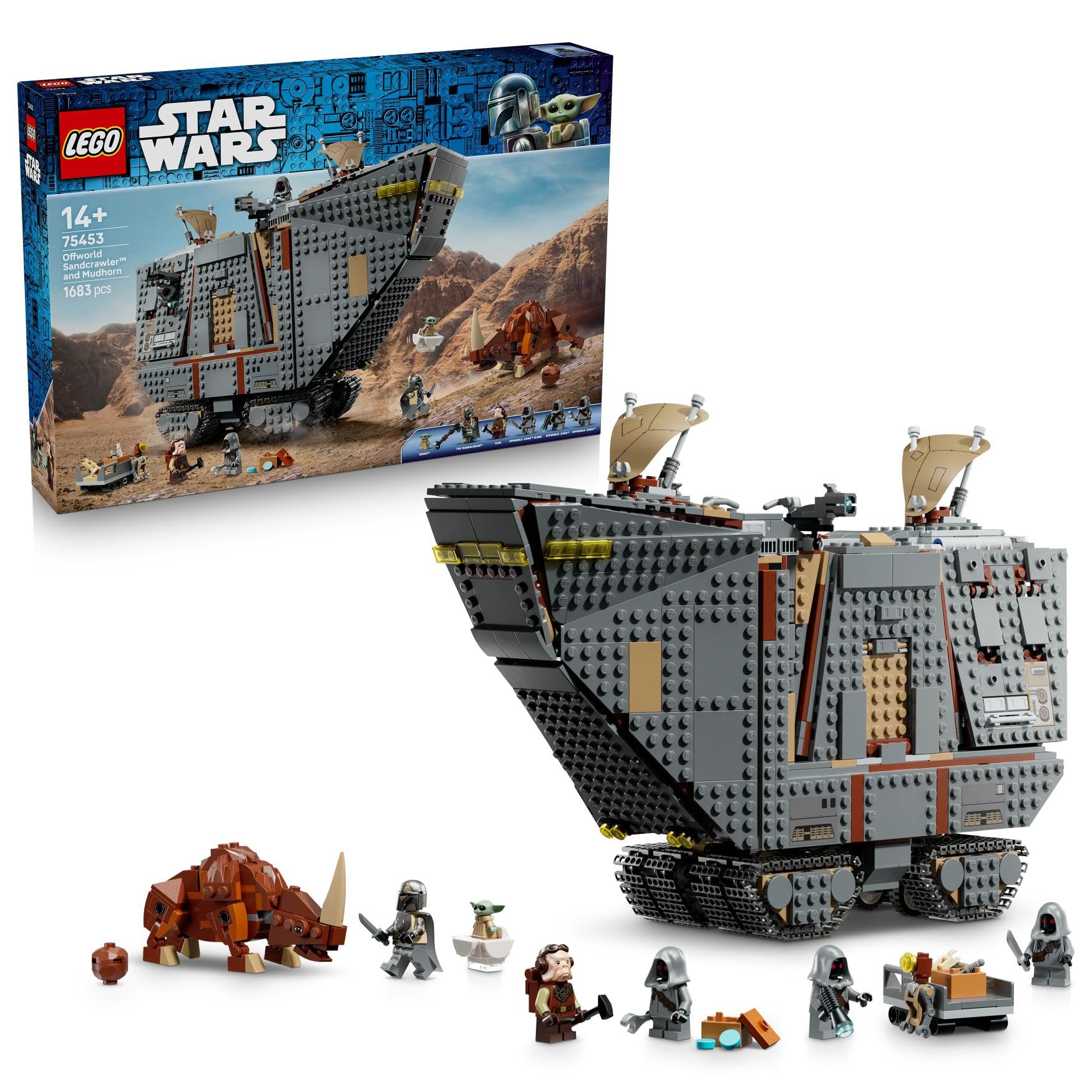 Lego Star Wars Offworld Sandcrawler And Mudhorn 75453