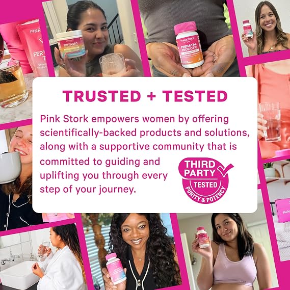 Pink Stork Total Glow Gummies for Women 60 Berry Gummies | Hair, Skin & Nails Vitamin with Biotin, Vitamin A, B6, B12, Folate, Zinc - Radiant Skin Support, Strong Nails Support