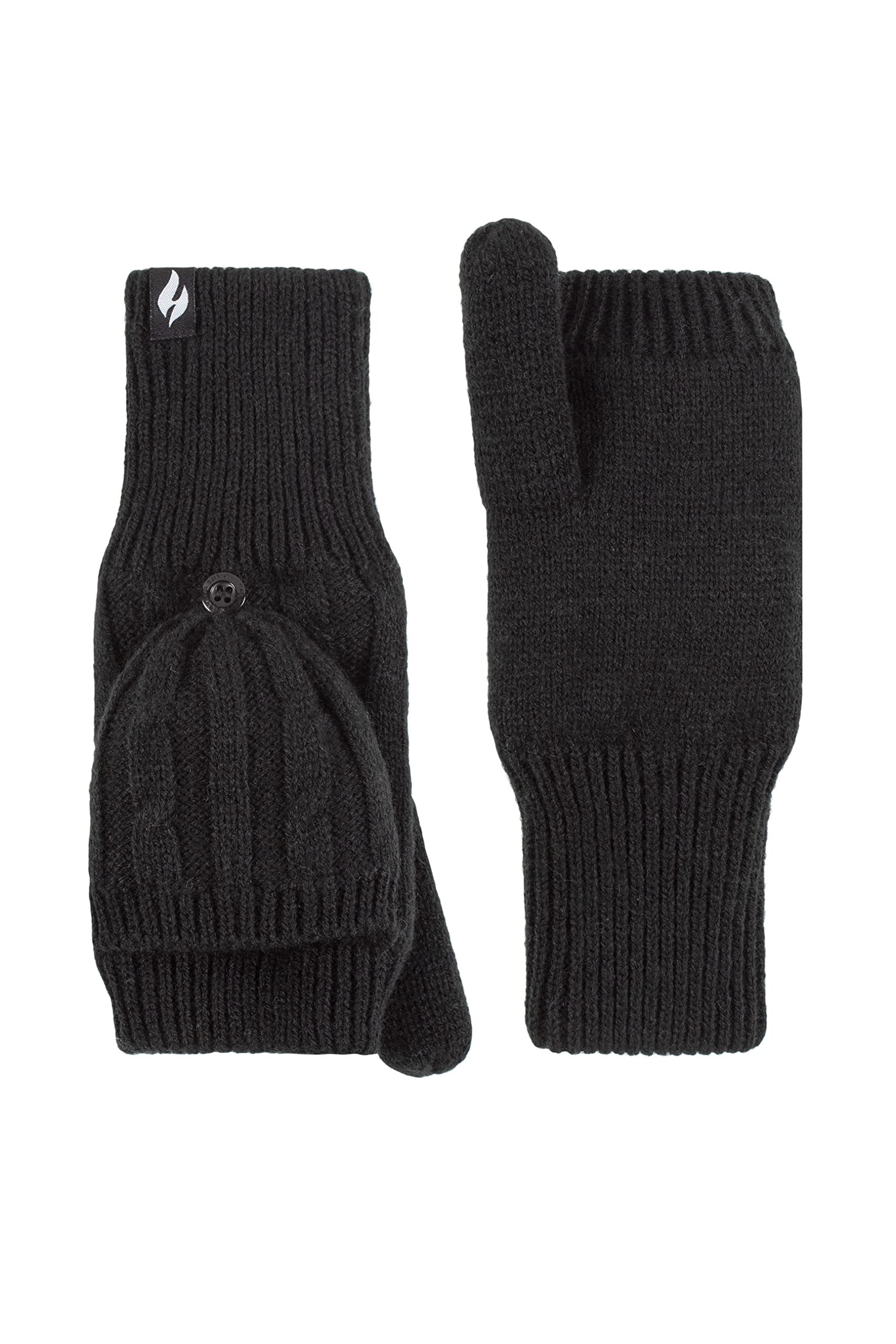 Ladies Ash Converter Mittens - Black