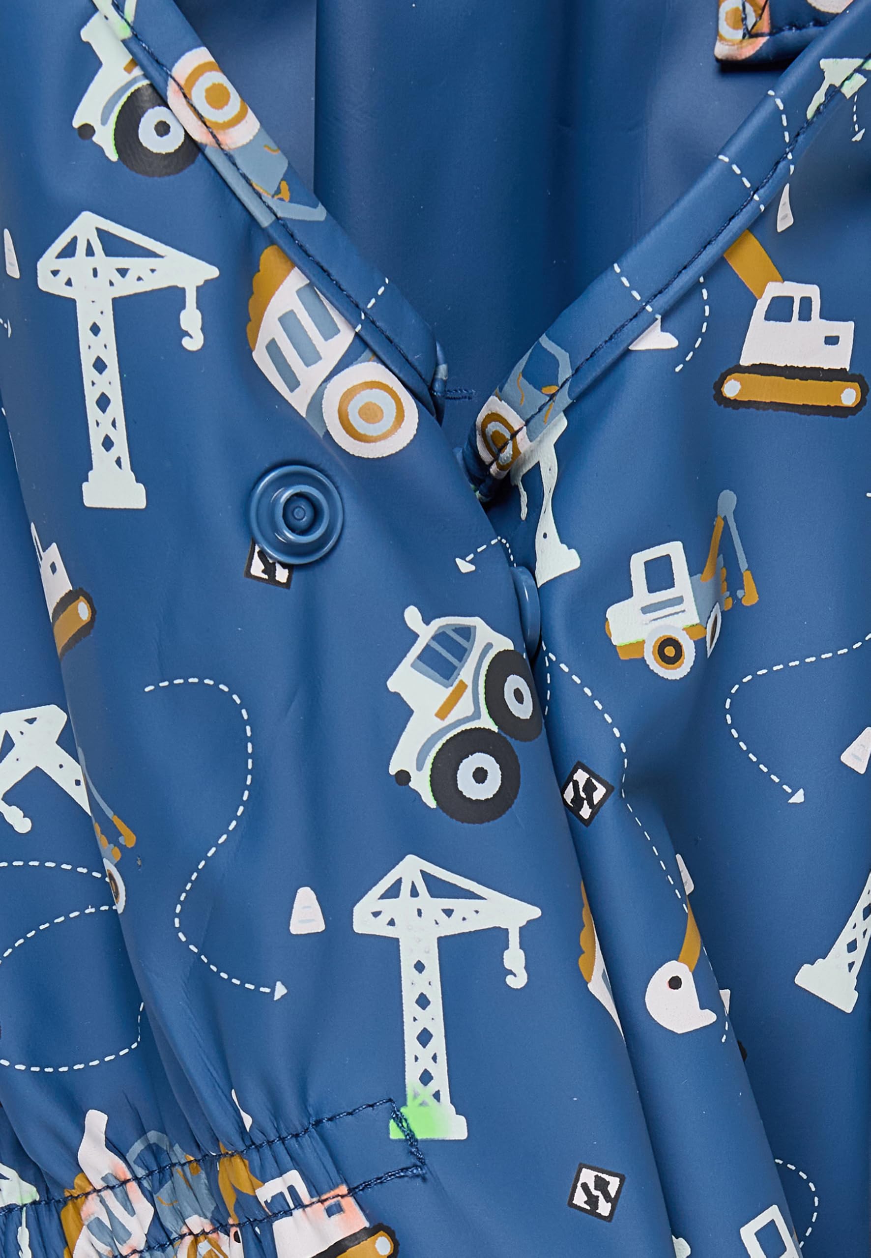 Sterntaler Unisex Baby Regenhose Baustelle Regenhose Baustelle