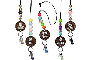 Personalized Teacher Lanyard for Your Name Badge and Keys
