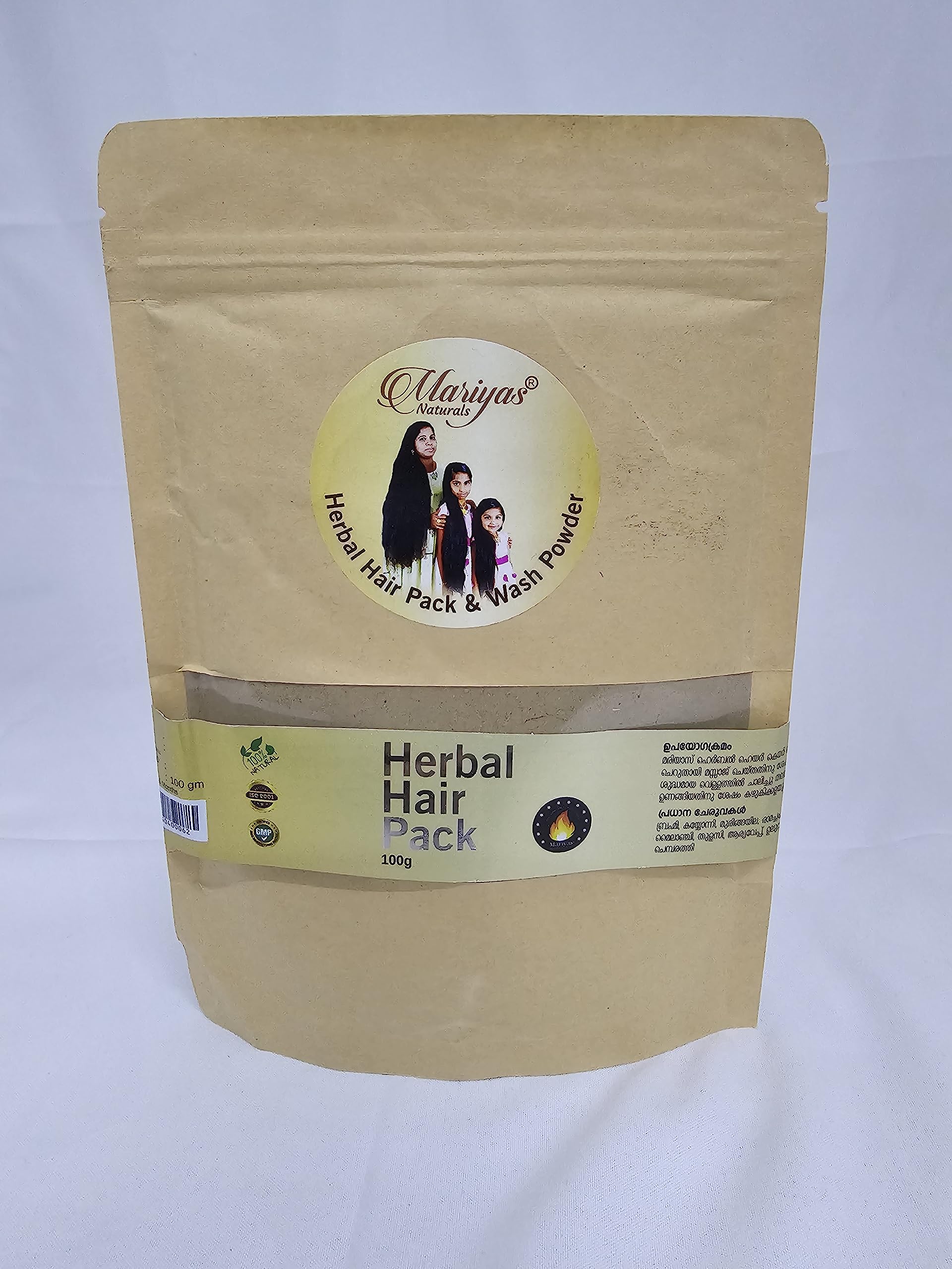 Mariyas Naturals herbal hair pack 100g