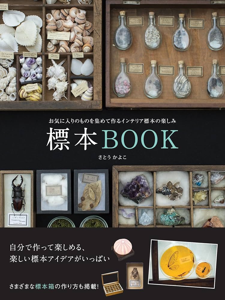 Amazon.co.jp: 標本BOOK : さとう かよこ: 本
