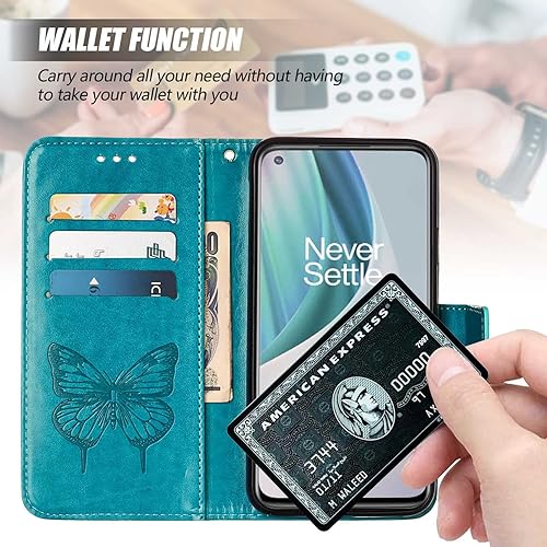 Miniatura 5 de Funda para Xiaomi Poco X3X3 NFC, funda de cuero tipo cartera con tapa con tarjetero y soporte para tarjetas para niñas y mujeres, diseño de alas de