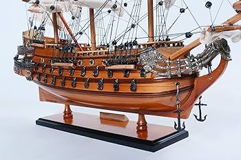 サン・フェリペ号 木製帆船 San Felipe 船舶オブジェ 223-337 サン・フェリペ号 木製帆船 San Felipe 船舶オブジェ 223-337 - メルカリ