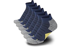 Real Housewives Socks: Mens Cushioned Ankle Athletic Running Socks Low Cut Sports Tab