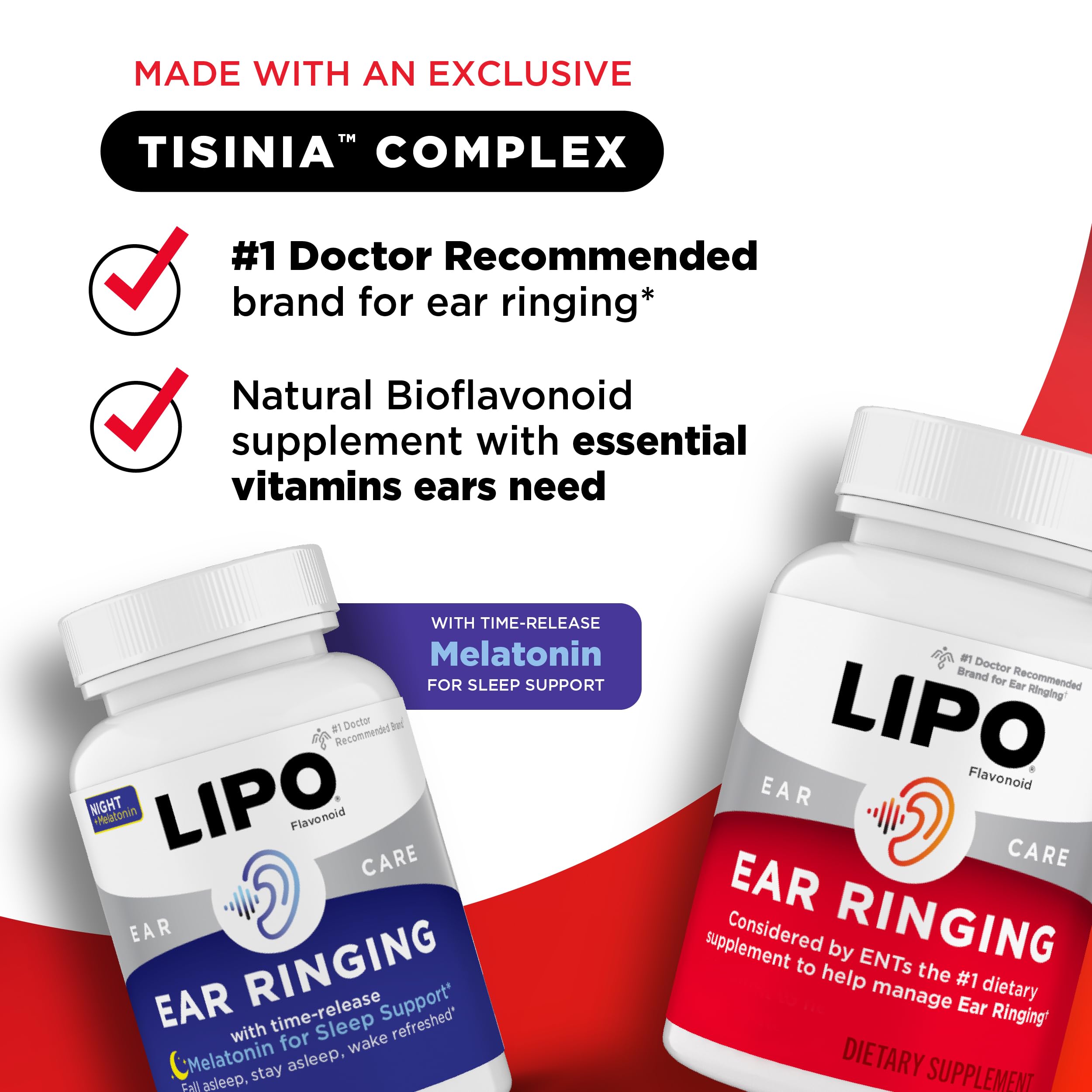 LIPO Day & Night Combo Kit for Ear Ringing Support, 90 Caplets — Amazon image 5