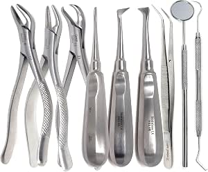 Amazon.com: A2Z 9 Pcs Dental Oral Care Instruments Set Includes ...