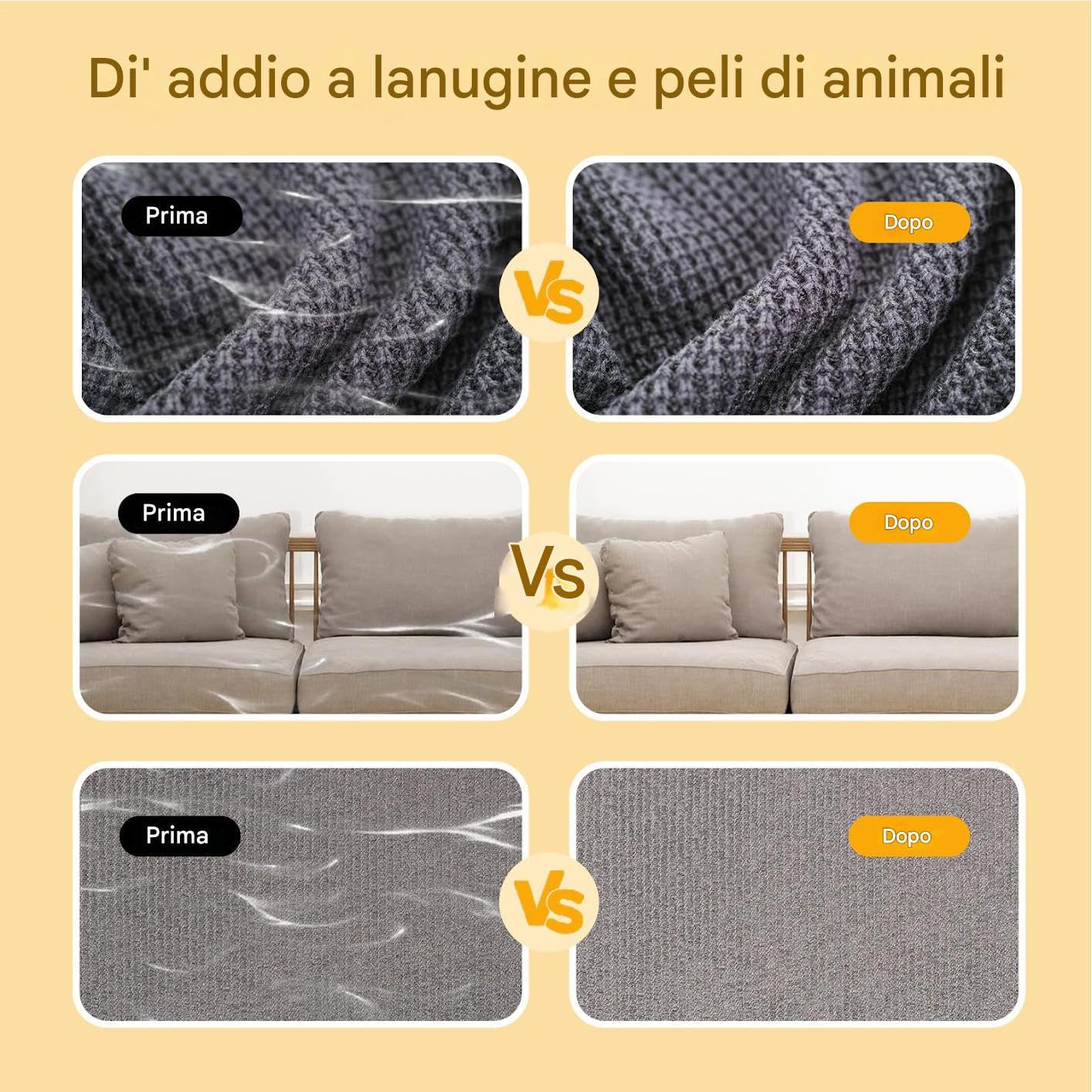 Guanto Elettrostatico per la Rimozione del Pelo degli Animali Guanto