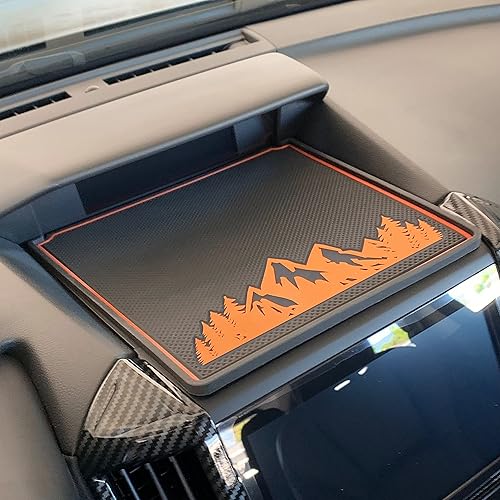 Miniatura 2 de SENSHINE Tapete para cubierta de salpicadero para Subaru Forester 2019-2023 2024 Subaru Crosstrek Impreza 2018-2023, inserto interior antipolvo