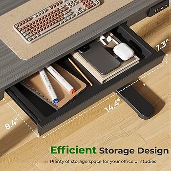 Amazon.com: JYLH JOYSEEKER Small Standing Desk with Drawer