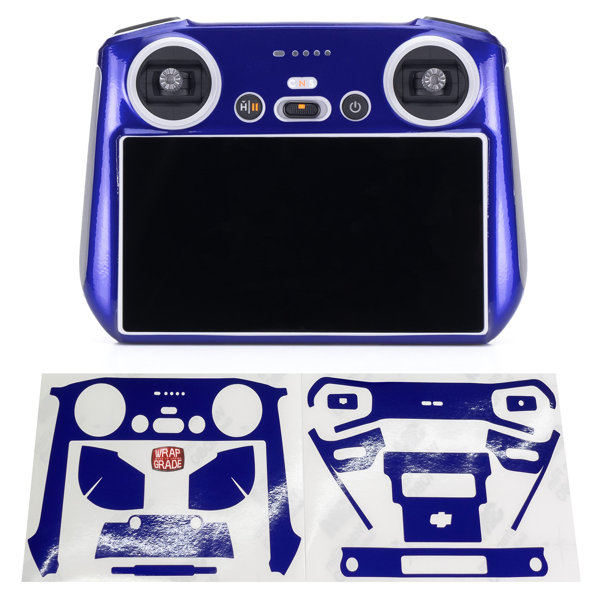 WRAPGRADE Skin Stickers compatible with DJI RC (STRATOSPHERE BLUE)
