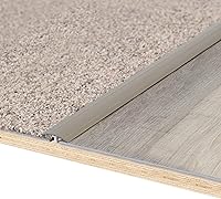 Vista 5 de M-D Building Products 43811 Transición de piso múltiple de aluminio de peltre de 1-1/2 pulgadas x 36 pulgadas