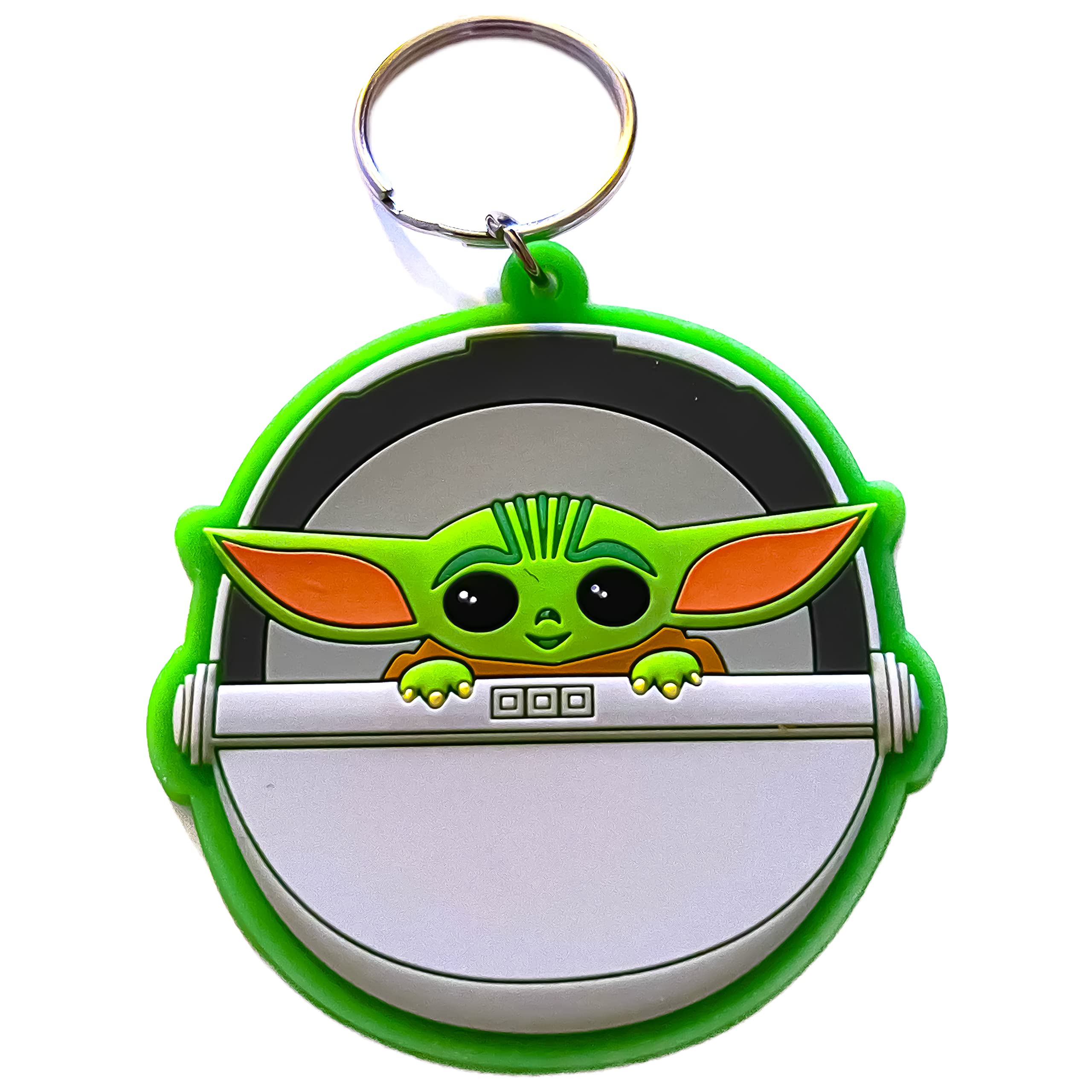 Out of the blue Star Wars Baby Yoda Mandalorian Fantasy Keyring 6.5 x 6 cm