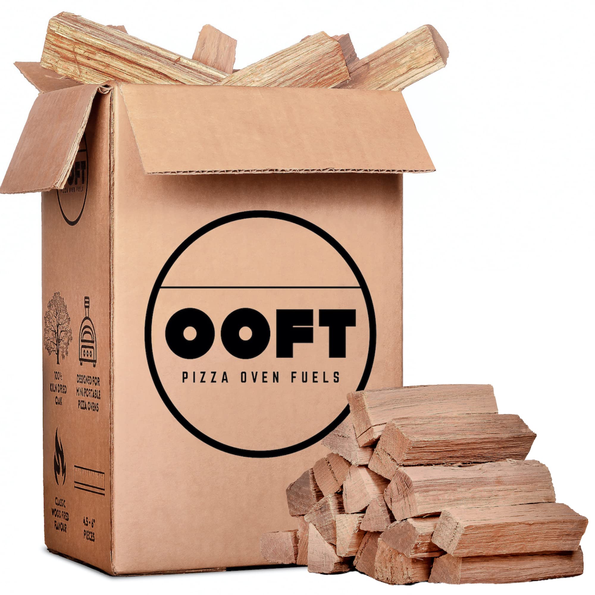 Buy OOFT 6 Inch Mini Pizza Oven Wood 100 Kiln Dried Oak Perfect
