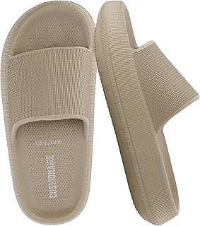 CUSHIONAIRE Feather EVA Slides for Women