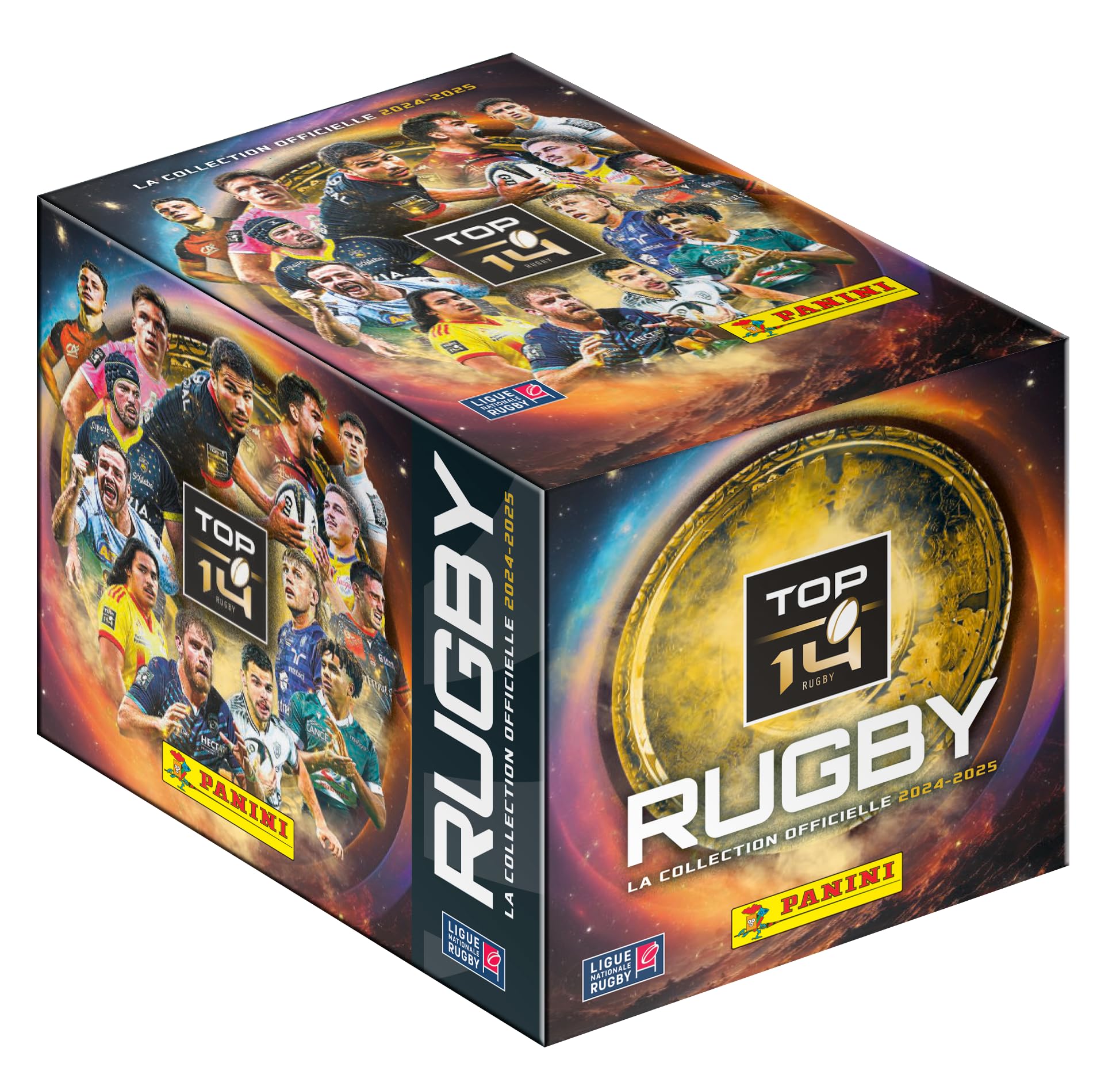 Panini Rugby Top 14 2025-2026 – Album 64 Pages + 4 Pochettes (20 Stickers) – Collection Officielle