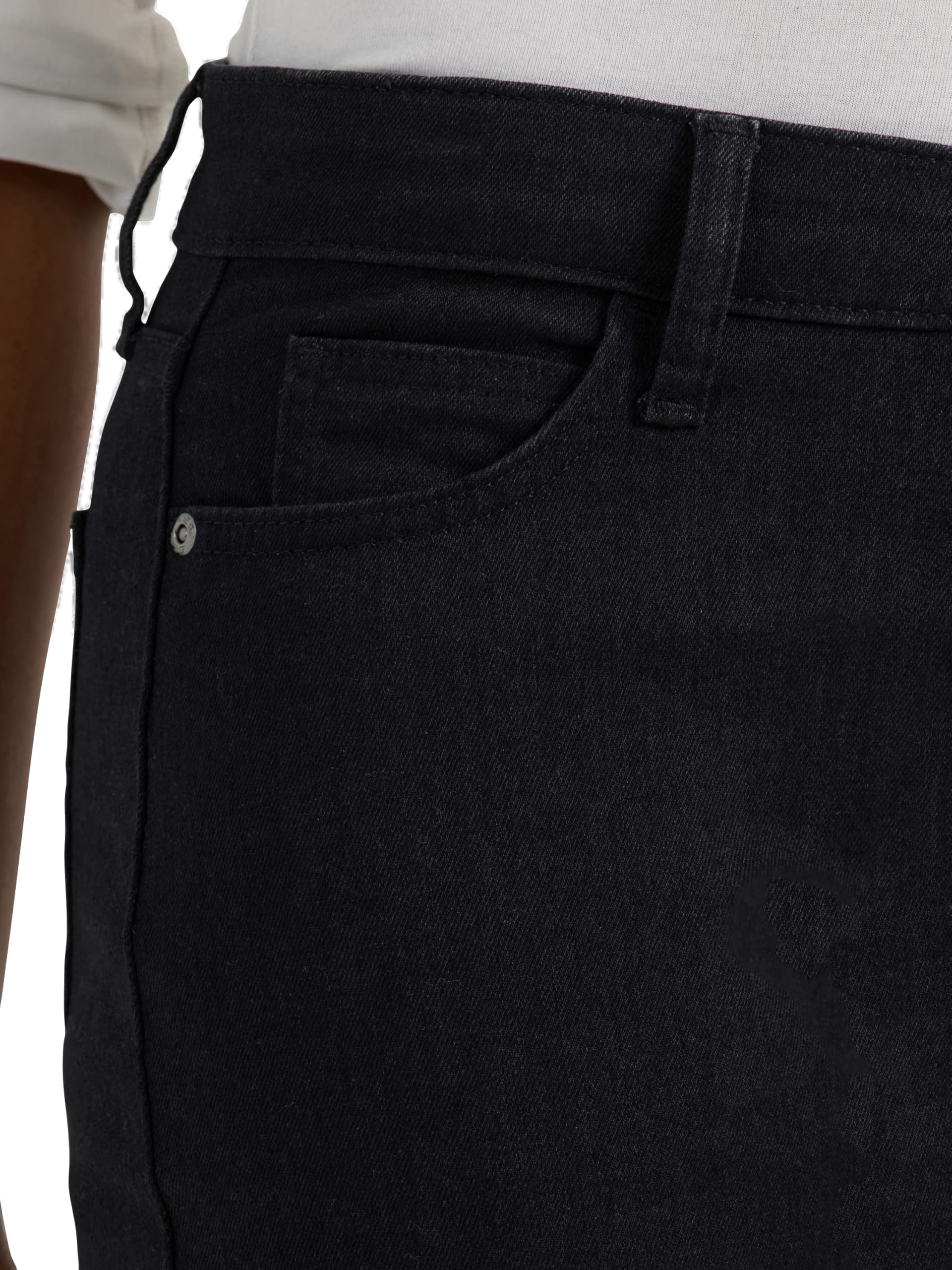Lee Legendary Jean évasé taille mi-haute pour femme, noir, 46