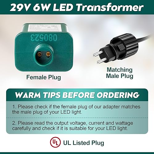Vista 20 de Enhon Fuente de alimentación LED de 29 V, certificación UL, transformador LED, fuente de alimentación de repuesto clase 2, transformador de bajo