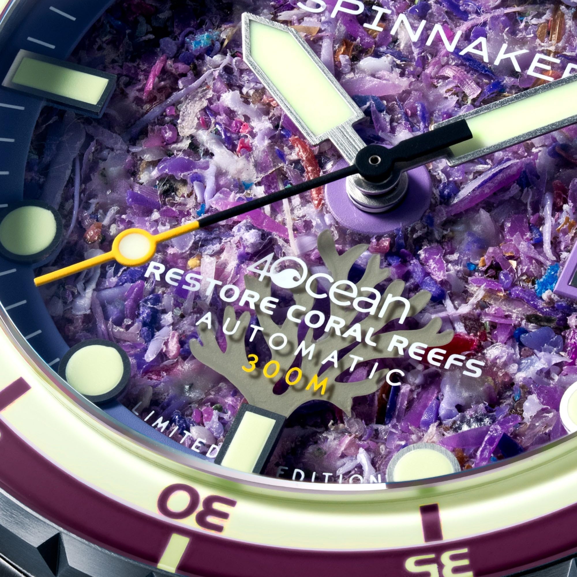 Spinnaker HASS Automatic 4 Ocean SP-5172 - Reloj de edición limitada para hombre de 43 mm con pulsera de acero inoxidable sólido