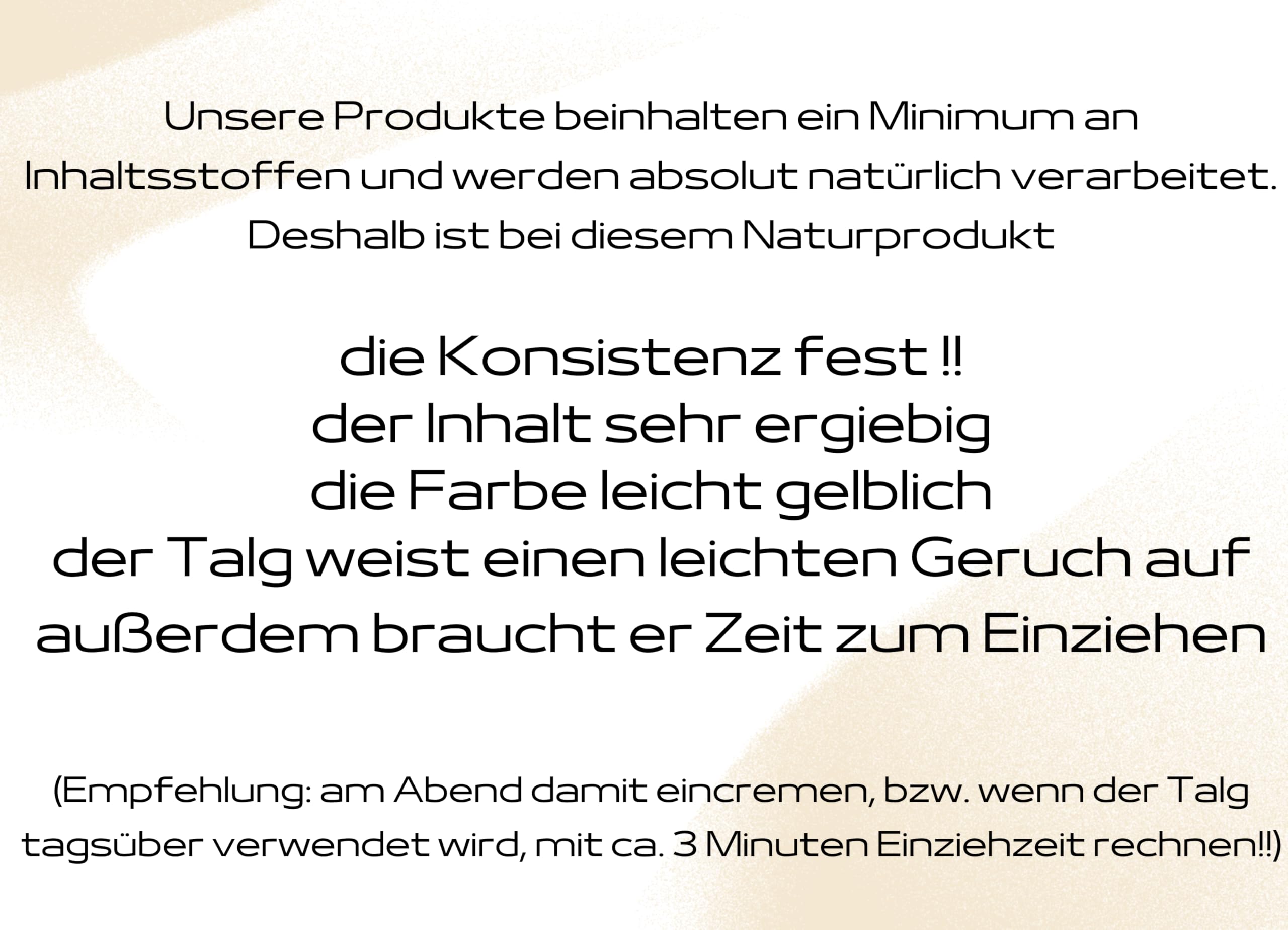 Handgemachte Bio Rindertalg Creme von grasgefütterten Bio Rindern aus Österreich (Region Mühlviertel), natürliche Hautpflege, hilft bei empfindlicher, trockener und rissiger Haut (120 ml), Naturpur