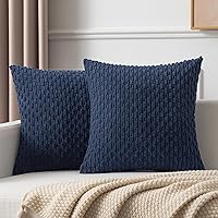 Vista 19 de K Kevin Textile - Paquete de 2 fundas de almohada decorativas bohemias de otoño de 20 x 20 pulgadas para sala de estar, sofá, cama, decoración