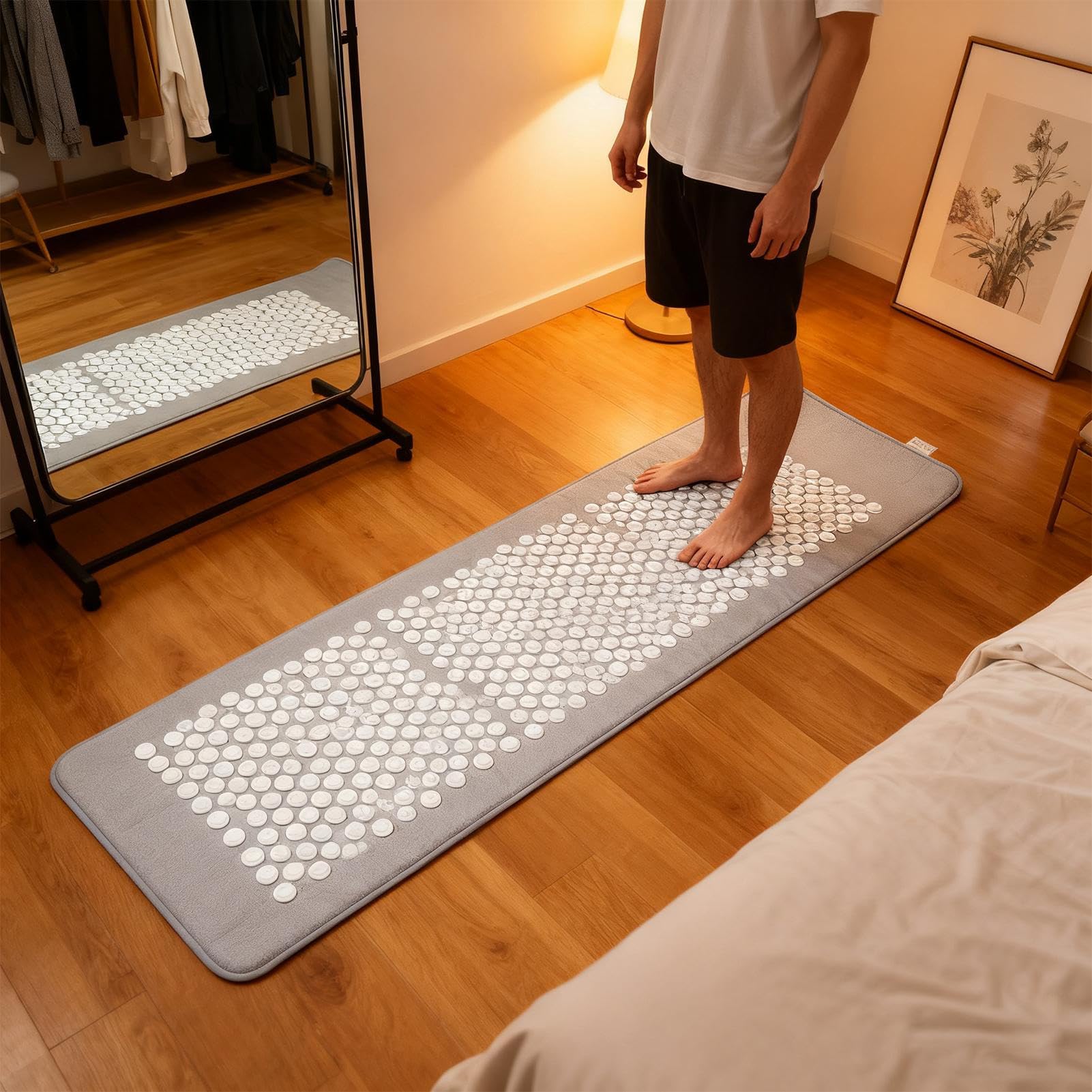 Massagekissen Ergonomische und abnehmbare Kopfstützenauflage