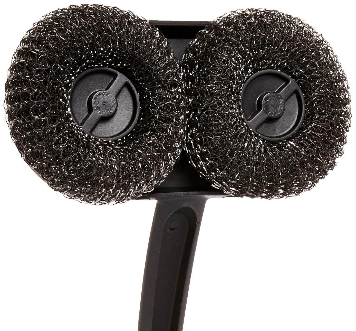 Outset 76227 Grillbürste mit langem Griff, Netz, 1 Stück, Schwarz