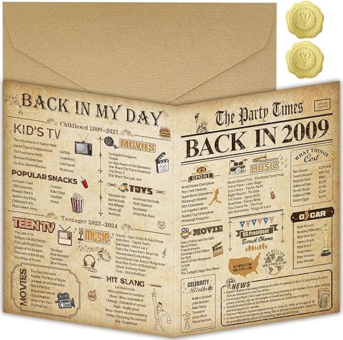 Miniatura 1 de Divertidas tarjetas de cumpleaños número 30 para mujeres u hombres regalos de cumpleaños vintage de doble cara tarjeta de póster para él o ella de