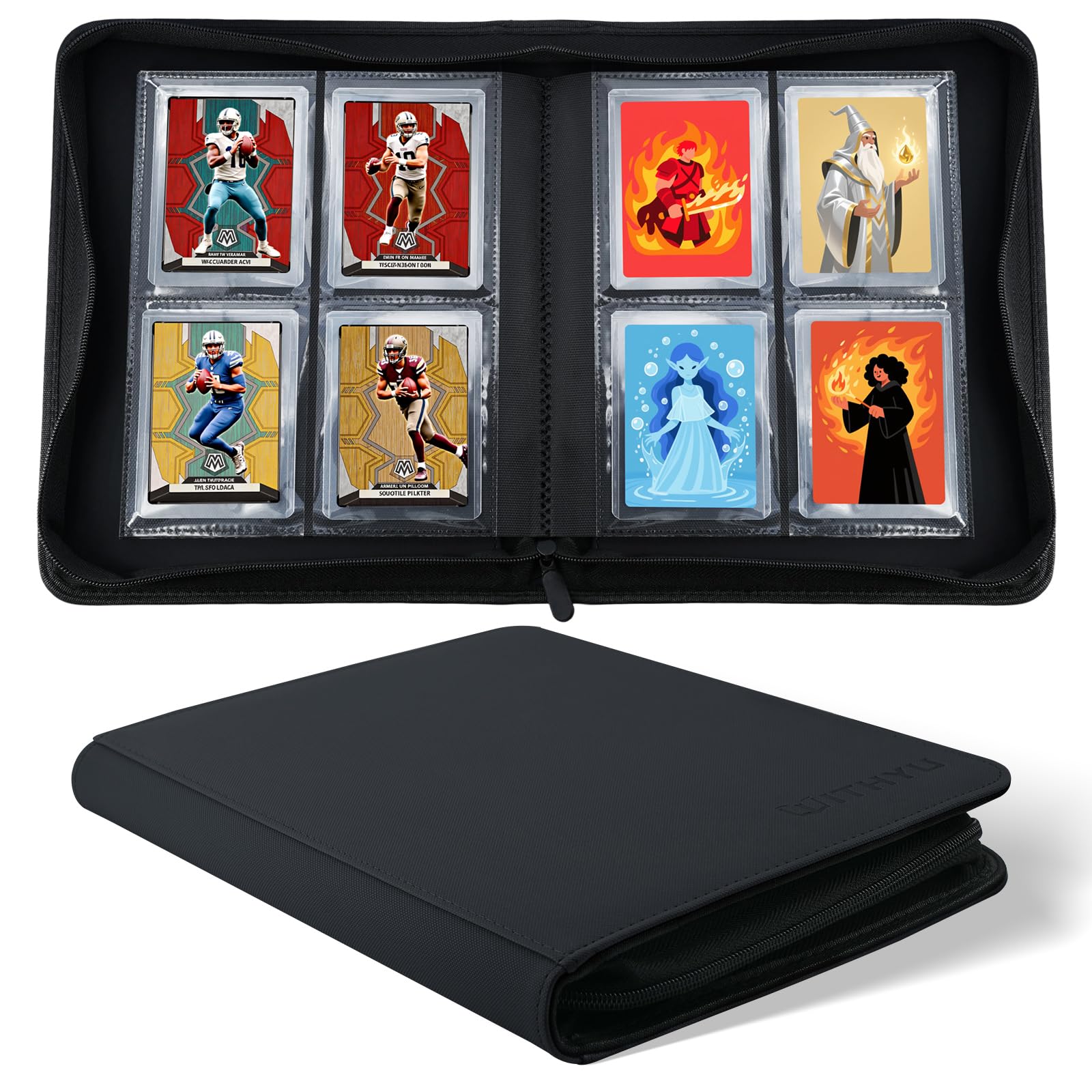 Amazon.com: WITHYU Toploader Binder 4 Pocket for 3