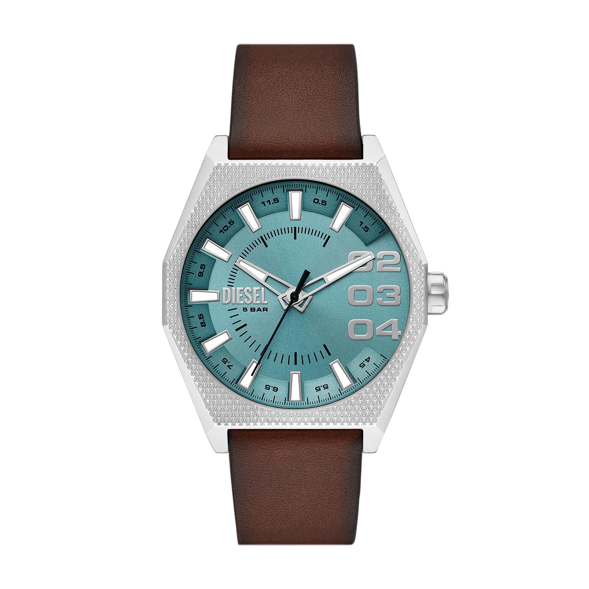 Diesel Leather Analog Blue Dial Mens Watch-Dz2174, Band Color-Brown (B0C3P29C7L) Amazon Price History, Amazon Price Tracker