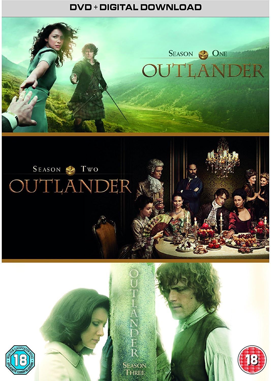 Outlander (2014) - Full Season 01 - Set / Outlander (2014) - Season 02 / Outlander (2014) - Season 03 - Set [DVD]