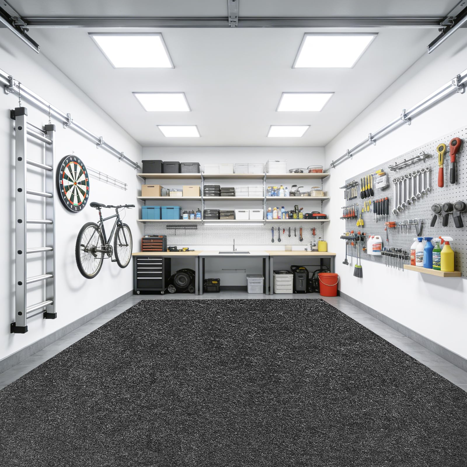 TIXANF 22x8.8FT Garage Mat
