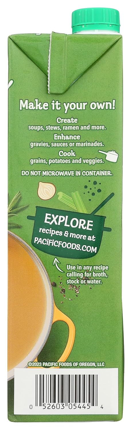 Pacific Foods Organic Free Range Chicken Low Sodium Broth, 32 oz