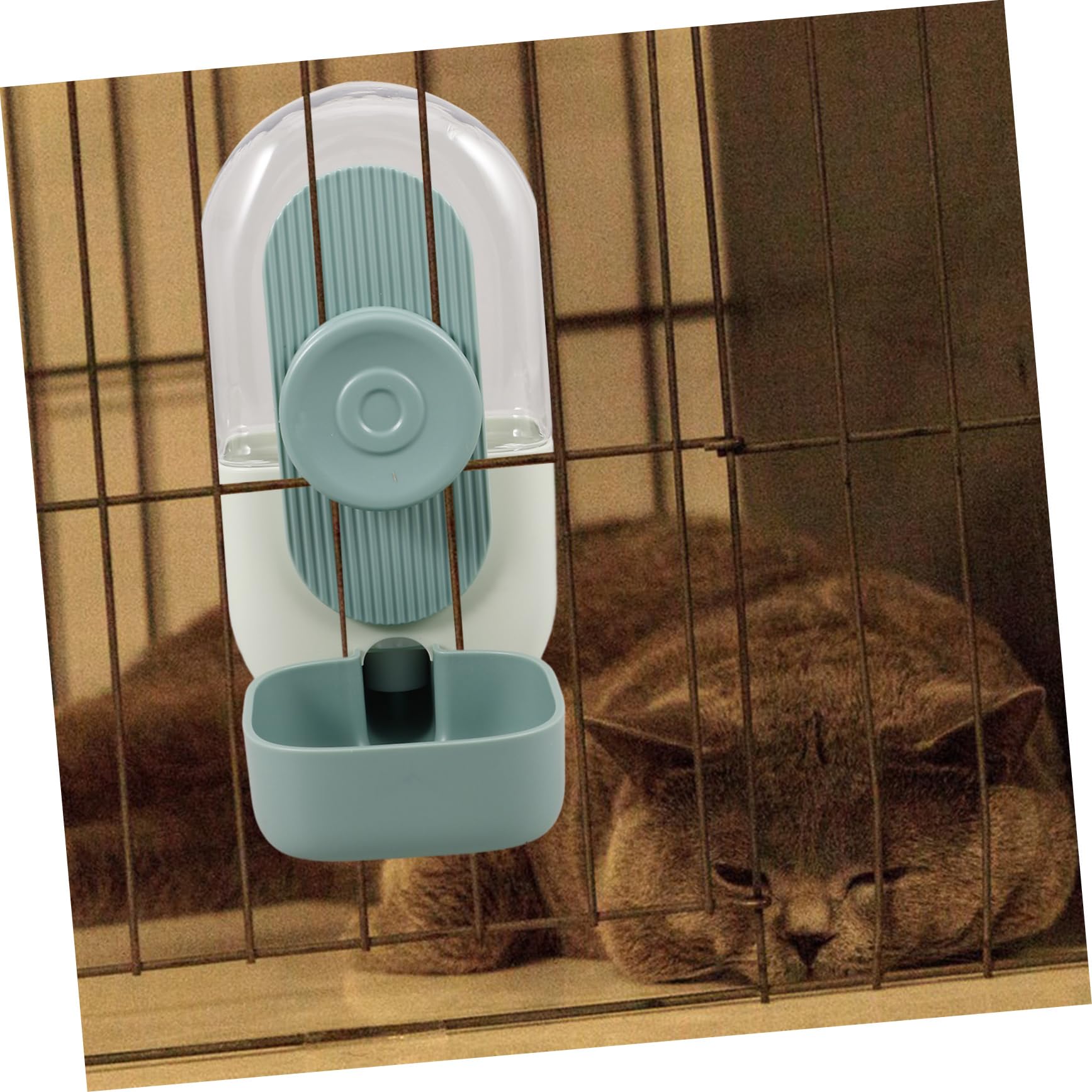 Kisangel 4 Uds Fuente De Agua para Mascotas Botellas De Agua para Perros Comedero para Perros Dispensador De Comedero para Mascotas para Gatos Plato Alimentador para Gatos