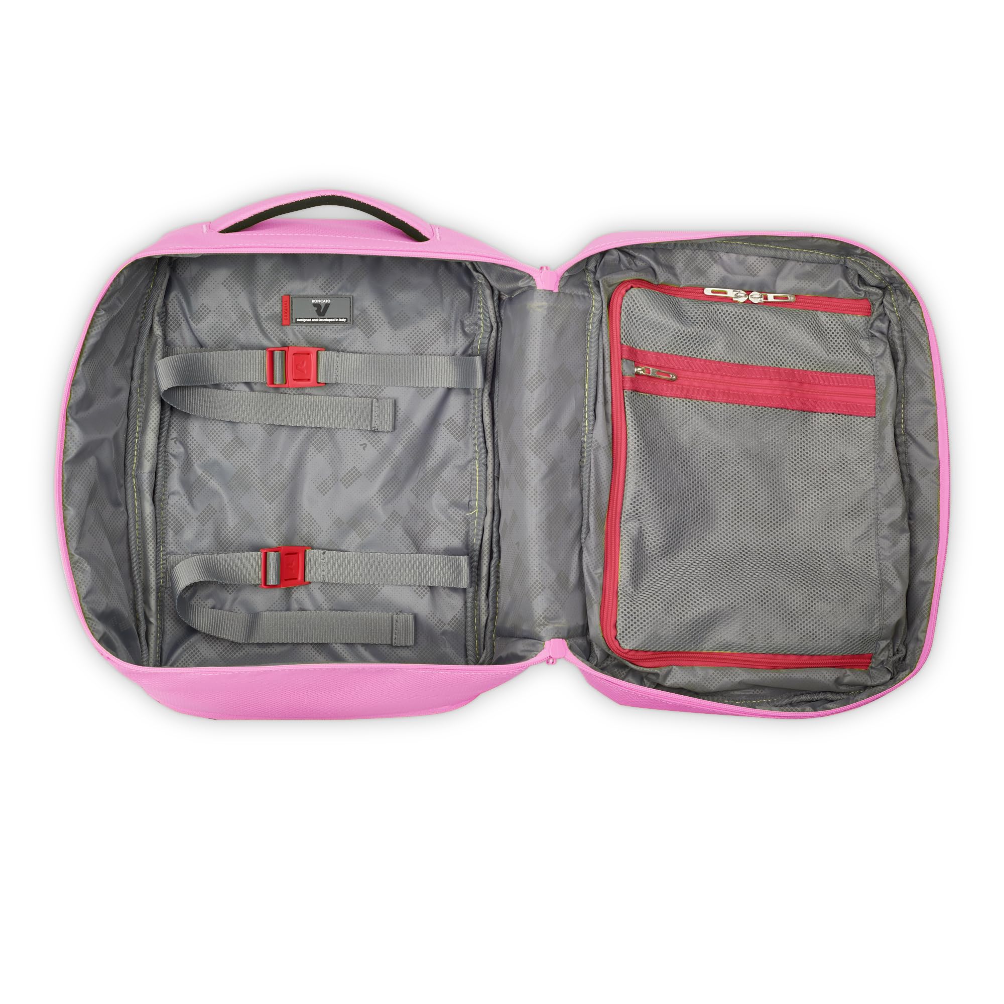 Roncato IRONIK 2.0 Ryanair Zaino da viaggio 40x25x15/20 cm Espandibile - Rosa